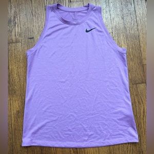 Purple Nike Sleeveless Shirt